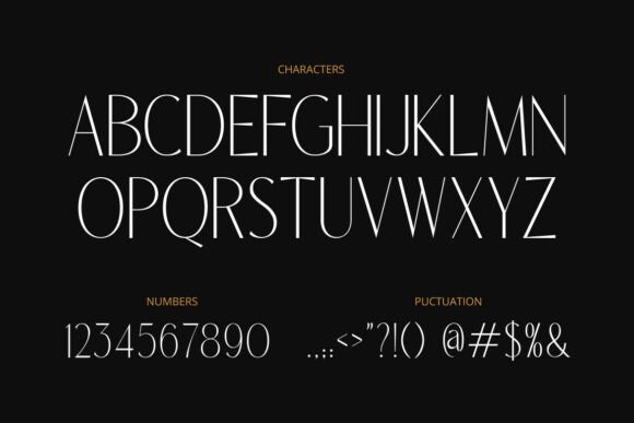 Myrelone Font PNG with transparent background - Preview 1
