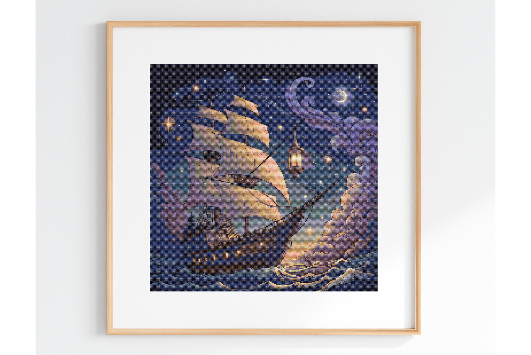 Nautical Seaside Embroidery Design