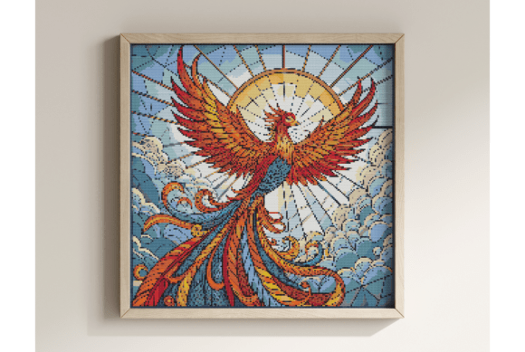 Phoenix Cross Stitch Pattern