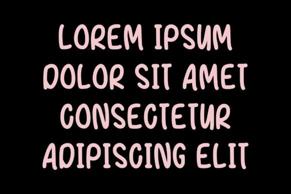 Quirky Lines Font PNG with transparent background - Preview 5