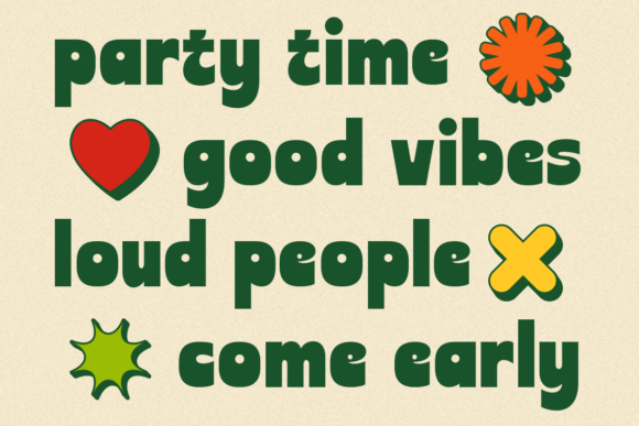 Savero Font font preview - 1