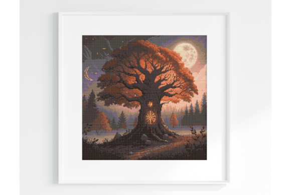 Tree of Life Cross Stitch Pattern