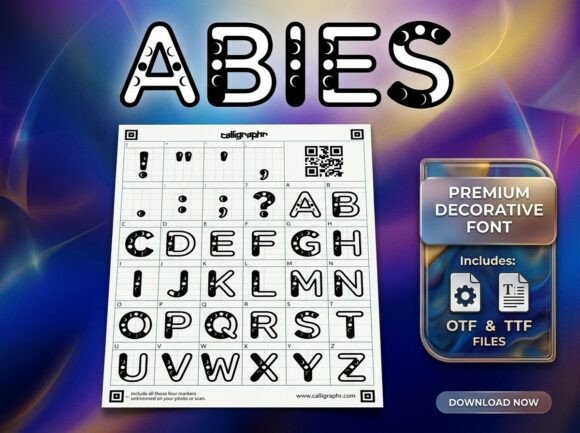 Abies Font - Preview 1