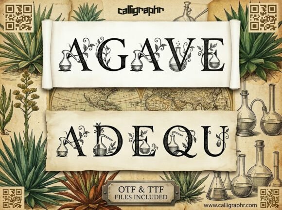 Agave Font - Preview 1