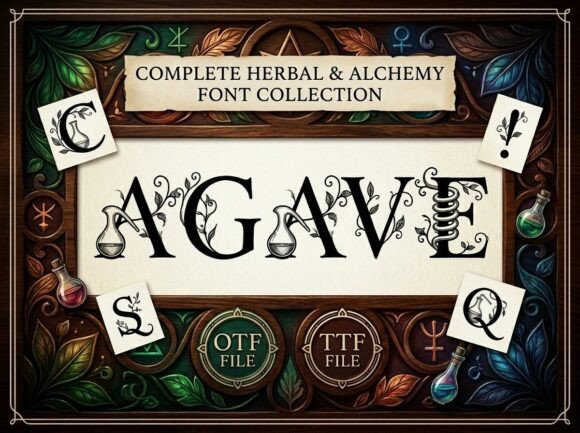 Agave Font - Preview 2