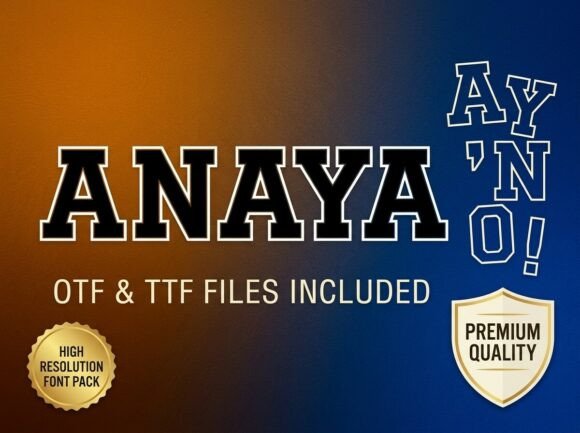 Anaya Font - Preview 1