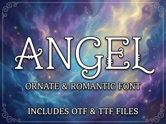 Angel Font - Preview 1