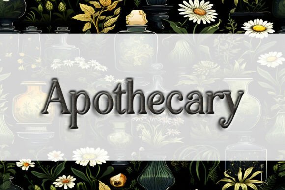 Apothecary Font - Preview 1