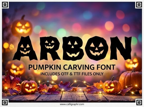 Arbon Font - Preview 2