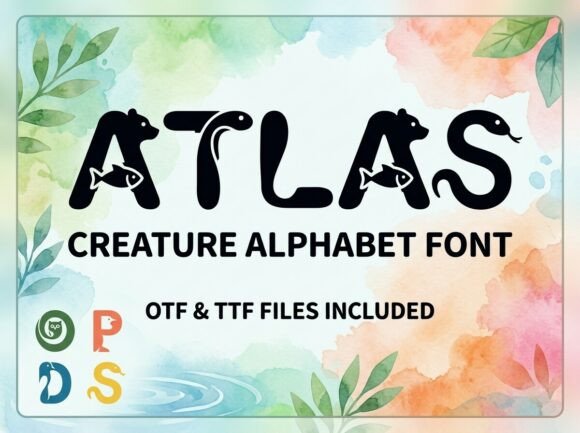 Atlas Font - Preview 1