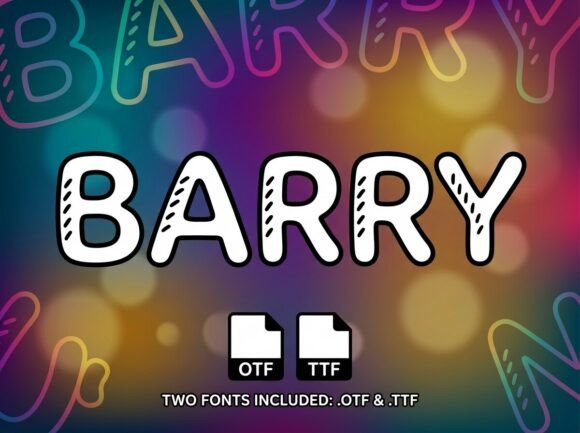 Barry Font - Preview 1