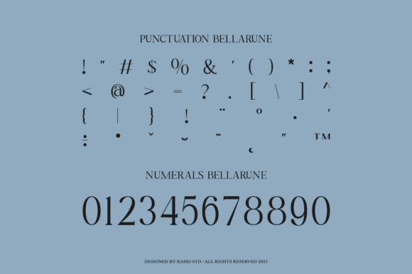 Bellarune Font - Preview 2