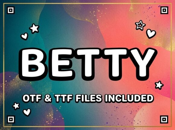 Betty Font - Preview 1