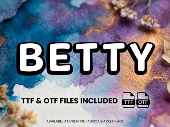 Betty Font - Preview 2