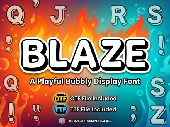 Blaze Font - Preview 2