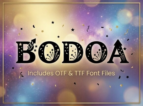 Bodoa Font - Preview 1