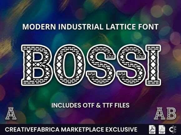 Bossi Font - Preview 2