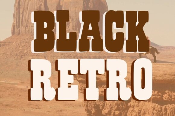 Boston Western Font - Preview 1