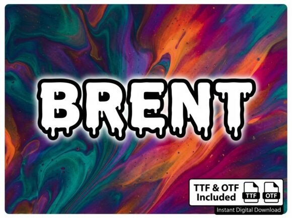 Brent Font - Preview 1