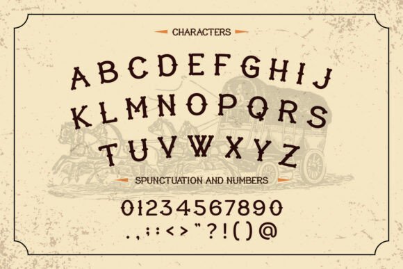 Bronco Ridge Font - Preview 1