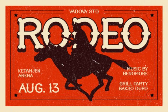 Bronco Ridge Font - Preview 4