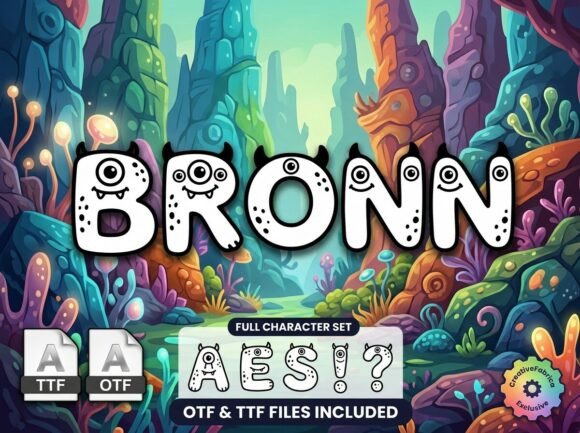 Bronn Font - Preview 1
