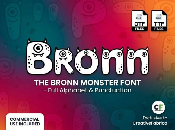 Bronn Font - Preview 2