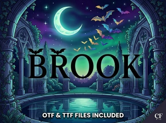 Brook Font - Preview 1