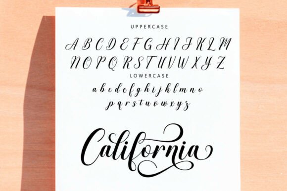 California Font - Preview 5