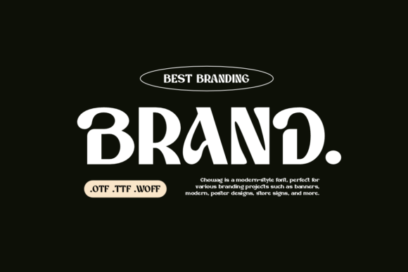 Chowag Font - Preview 5