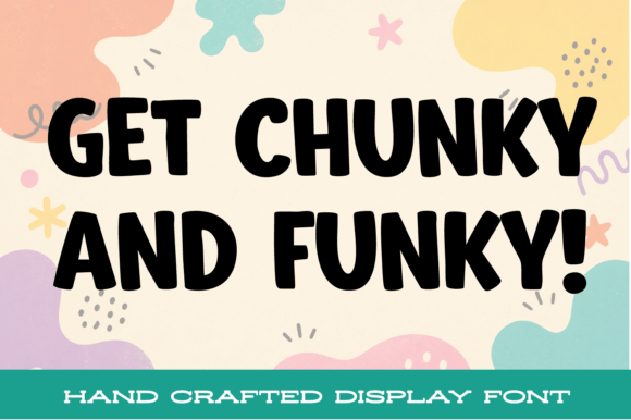 Chunkly Font - Preview 2