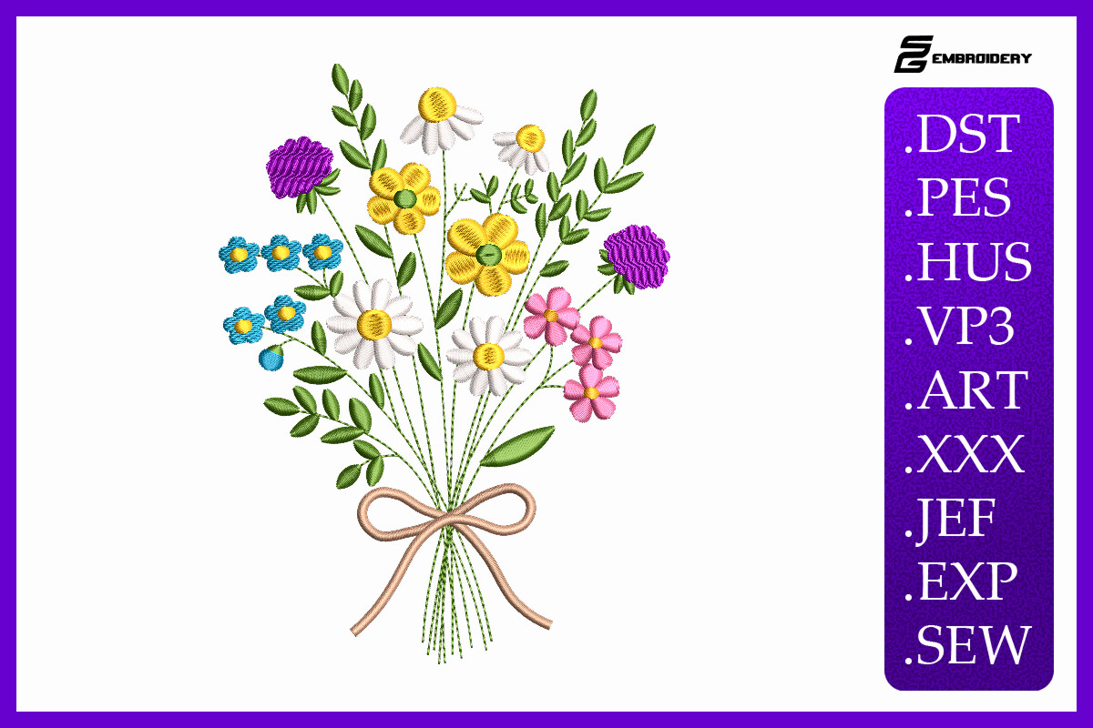 Colorful Wildflower Bouquet