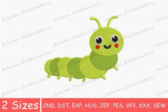 Cute Baby Caterpillar