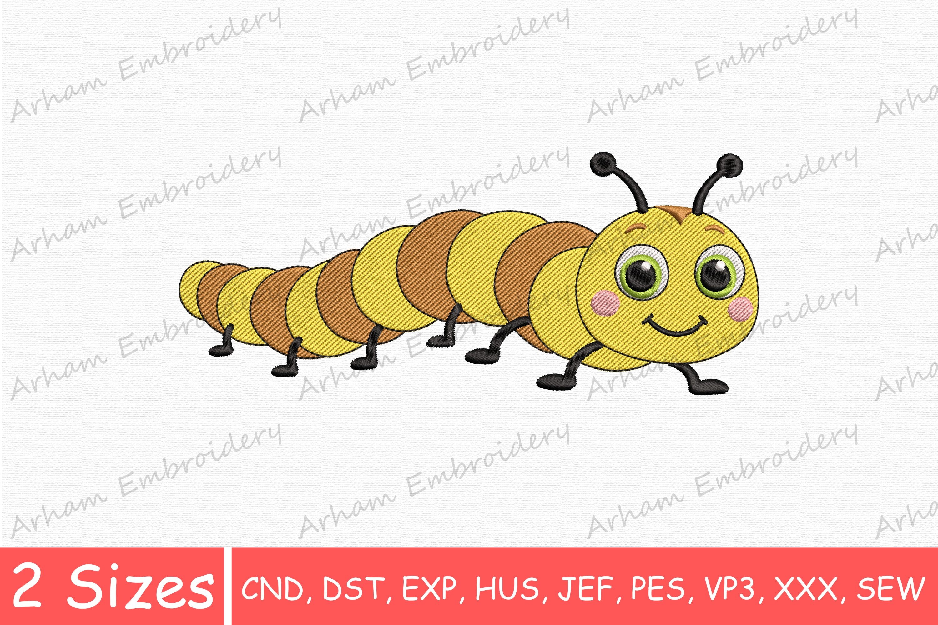 Cute Caterpillar Bug, Kids Insect