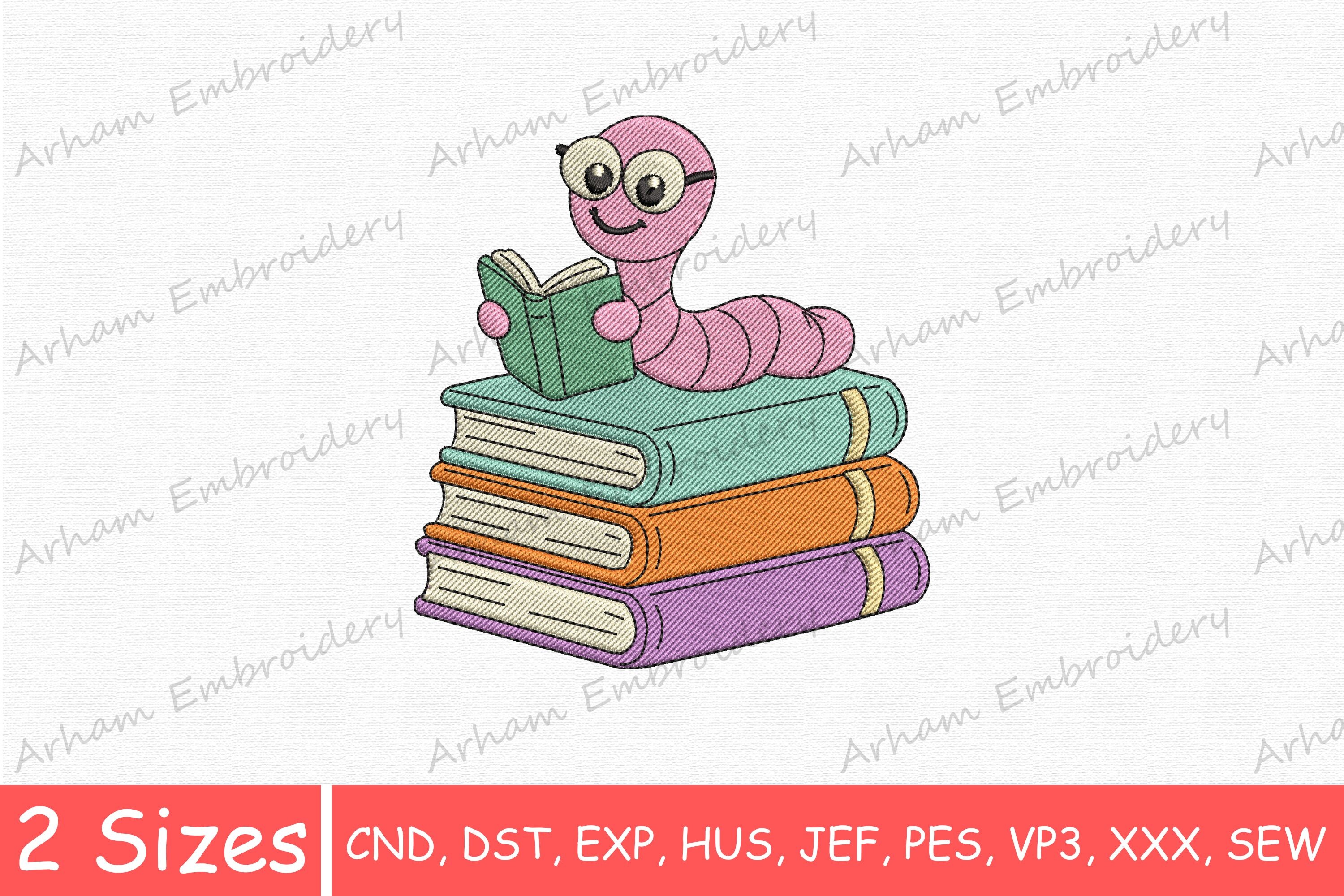 Cute Reading Caterpillar, Teacher Gift