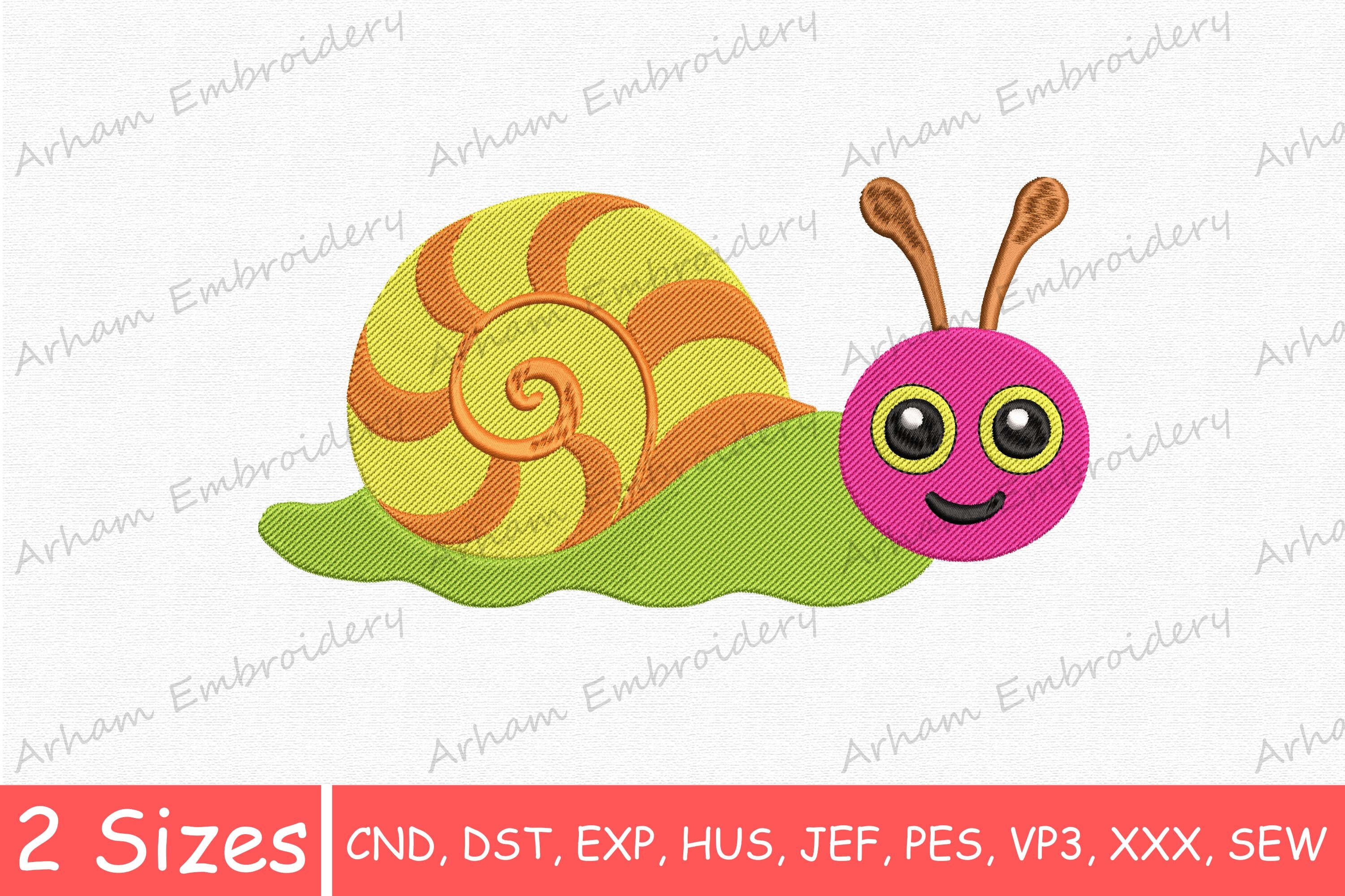 Cute Snail, Kawaii Baby Bug