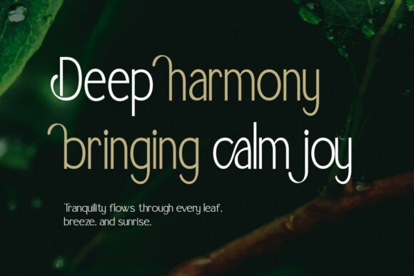 Dahaga Font - Preview 4