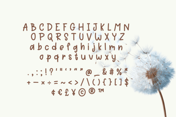 Dandelion Font - Preview 4