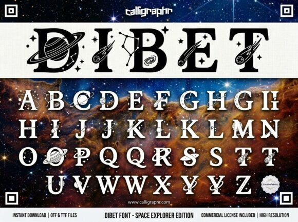 Dibet Font font preview - 1