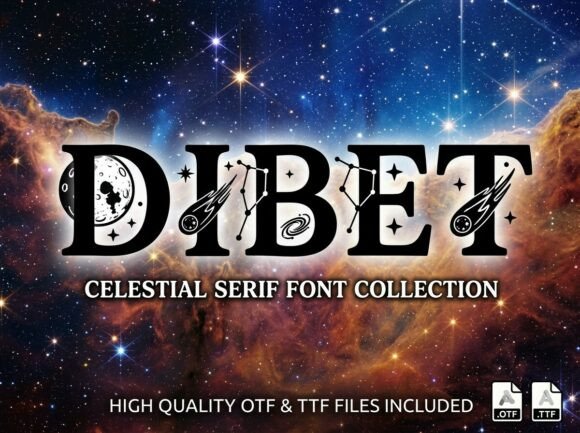 Dibet Font font preview - 2