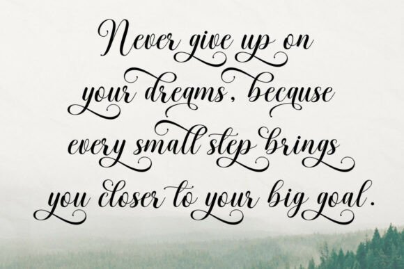 Disney Signature Font - Preview 6