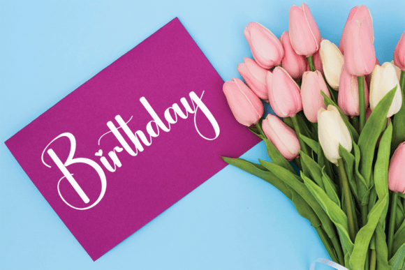 Display Theater Font PNG with transparent background - Preview 4