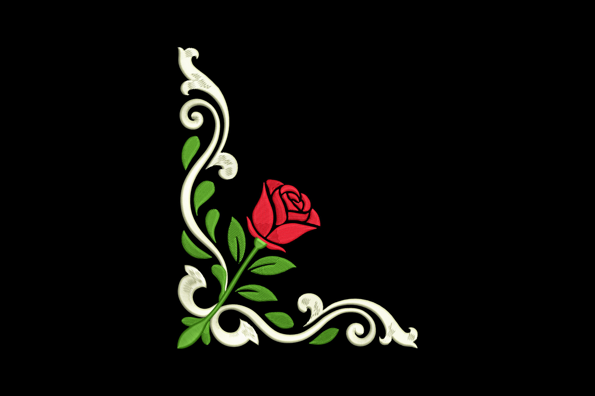 Elegant Rose Corner