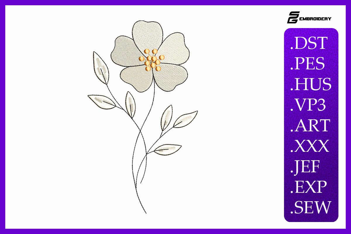 Elegant Single Flower Spring
