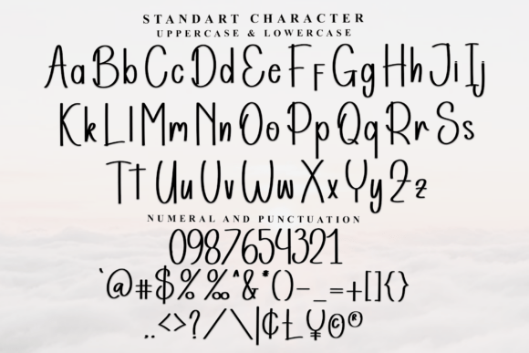 Embroidery Font - Preview 3