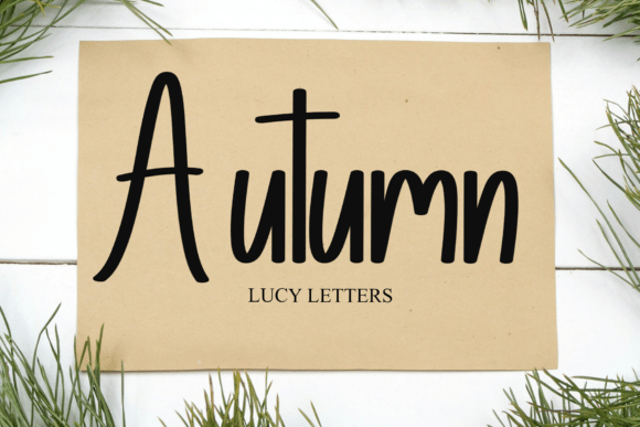Embroidery Font - Preview 6