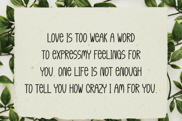 Exited Brush Font - Preview 1