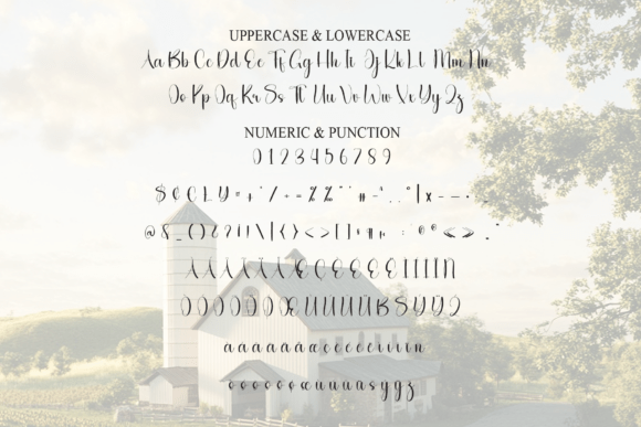 Farmhouse Font - Preview 6
