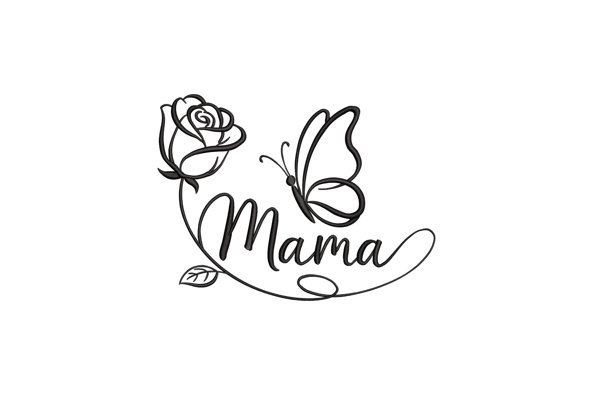 Floral Butterfly Mama