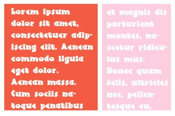 Funmaker Festive Font PNG with transparent background - Preview 3
